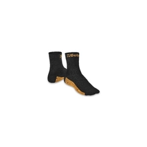 Beta 7427 Maxi Sneaker zokni (fekete-narancs)