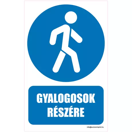 Gyalogosok részére